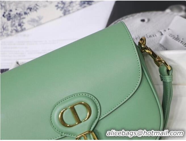 Discount MEDIUM DIOR BOBBY BAG Warm Taupe Box Calfskin M9319U Green