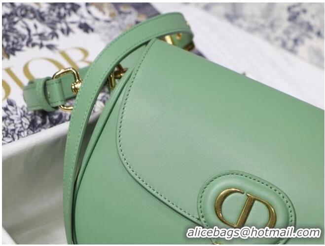 Discount MEDIUM DIOR BOBBY BAG Warm Taupe Box Calfskin M9319U Green