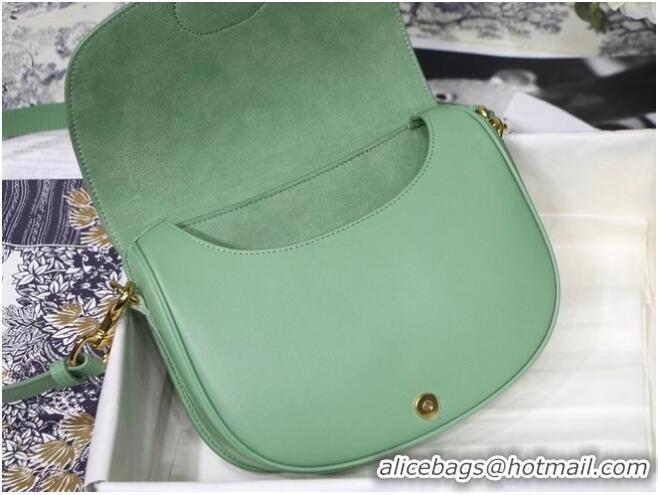 Discount MEDIUM DIOR BOBBY BAG Warm Taupe Box Calfskin M9319U Green