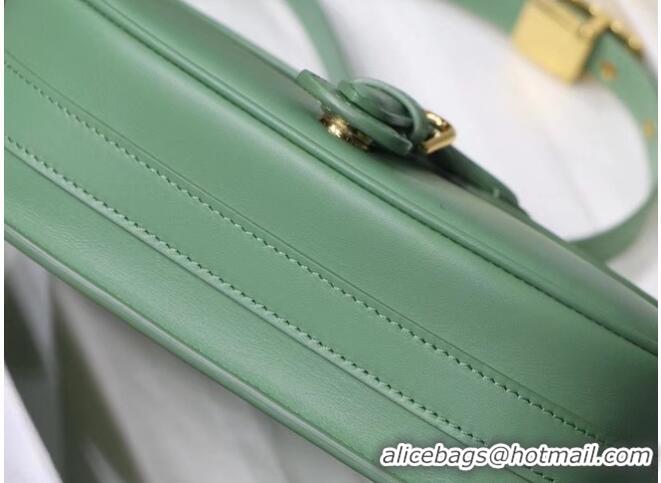 Discount MEDIUM DIOR BOBBY BAG Warm Taupe Box Calfskin M9319U Green