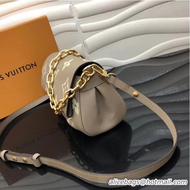 Generous Louis Vuitto Monogram Empreinte FAVORITE M45836 Tourterelle Gray