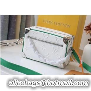 Top Quality Louis Vuitton MINI SOFT TRUNK M55702 White