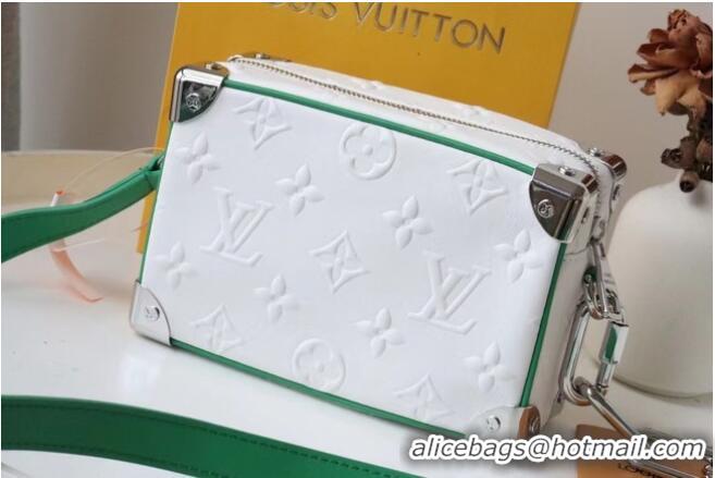 Top Quality Louis Vuitton MINI SOFT TRUNK M55702 White