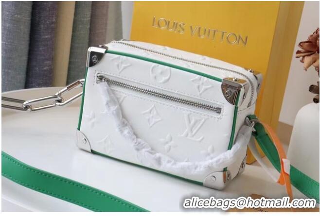 Top Quality Louis Vuitton MINI SOFT TRUNK M55702 White