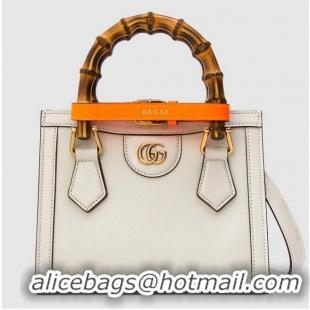 Buy Inexpensive Gucci Diana mini tote bag 655661 White