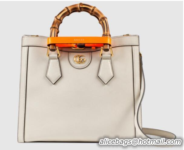 Good Product Gucci Diana small tote bag 660195 White