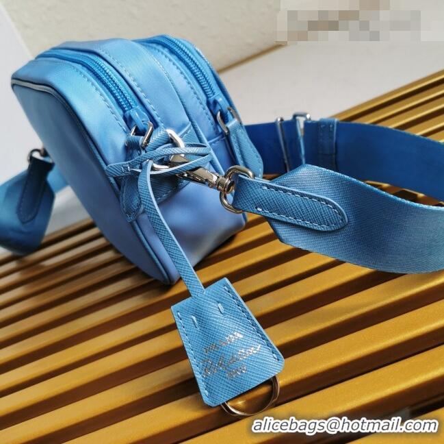 Well Crafted Prada Re-Edition 2005 Nylon Bag 1BH153 Blue 2021