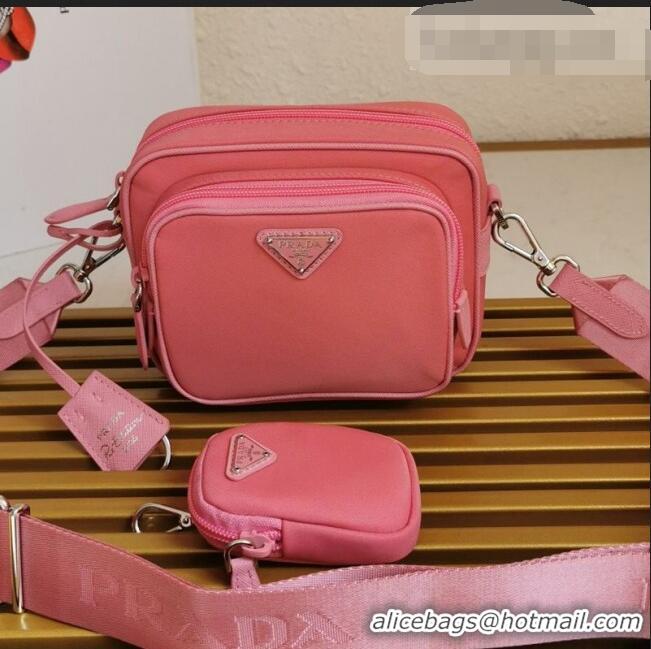 High Quality Prada Re-Edition 2005 Nylon Bag 1BH153 Pink 2021