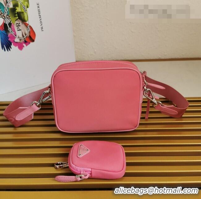 High Quality Prada Re-Edition 2005 Nylon Bag 1BH153 Pink 2021