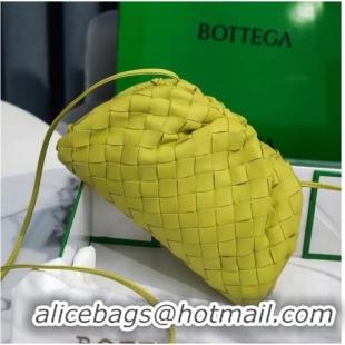 Spot Discount Bottega Veneta MINI POUCH 585852 Lemon