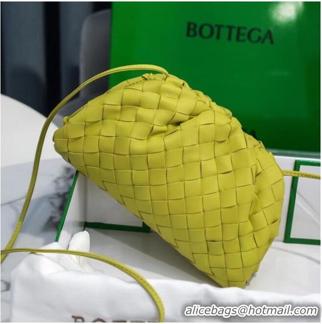 Spot Discount Bottega Veneta MINI POUCH 585852 Lemon