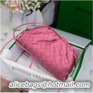 Cheapest Bottega Veneta MINI POUCH 585852 Cherry Blossom powder