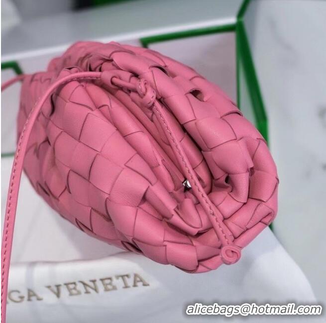 Cheapest Bottega Veneta MINI POUCH 585852 Cherry Blossom powder