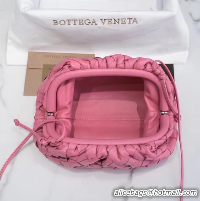 Cheapest Bottega Veneta MINI POUCH 585852 Cherry Blossom powder