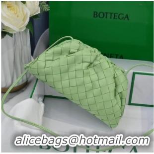 Buy Classic Bottega Veneta MINI POUCH 585852 light green