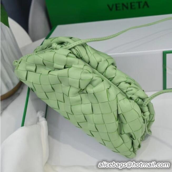 Buy Classic Bottega Veneta MINI POUCH 585852 light green