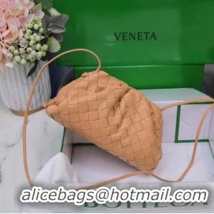 Low Cost Bottega Veneta MINI POUCH 585852 Almond