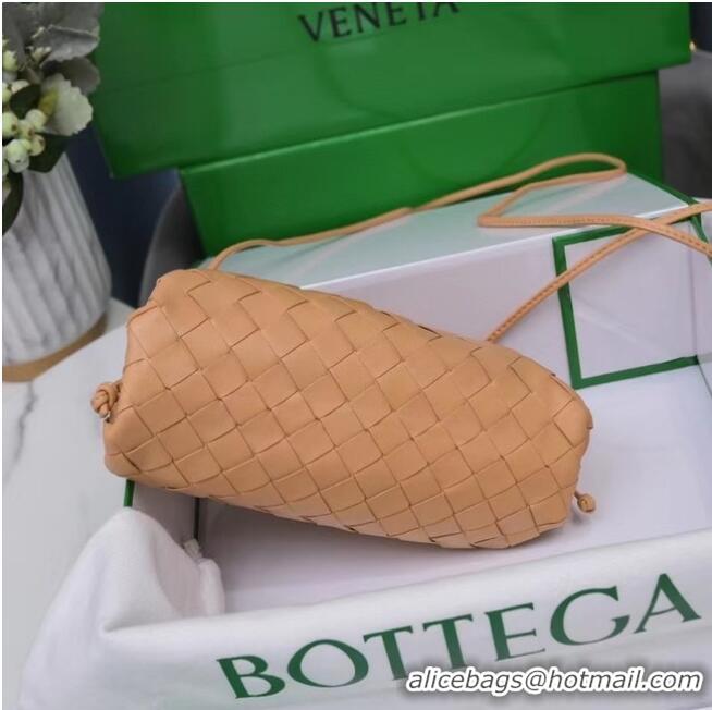 Low Cost Bottega Veneta MINI POUCH 585852 Almond