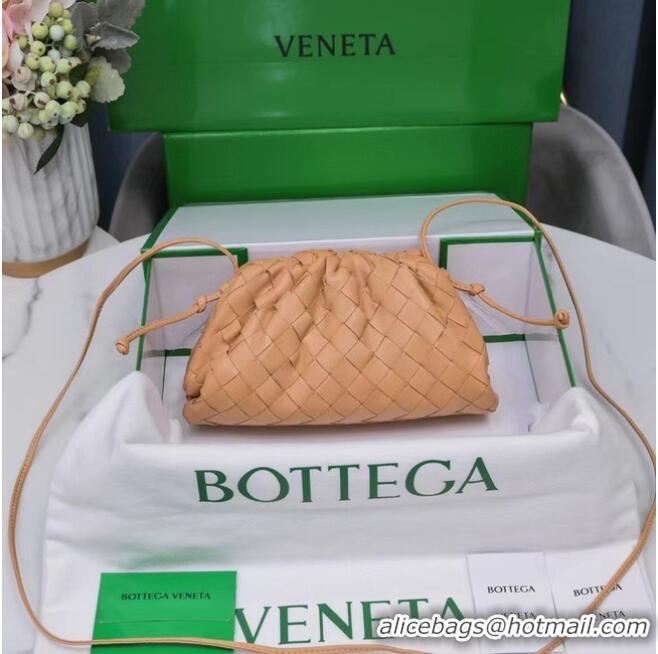 Low Cost Bottega Veneta MINI POUCH 585852 Almond