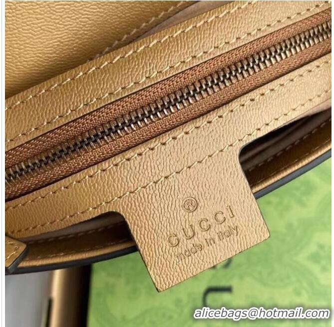 Top Quality Gucci Small messenger bag with Double G 648934 brown