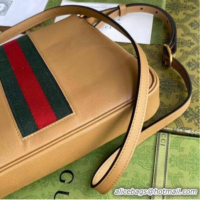 Top Quality Gucci Small messenger bag with Double G 648934 brown