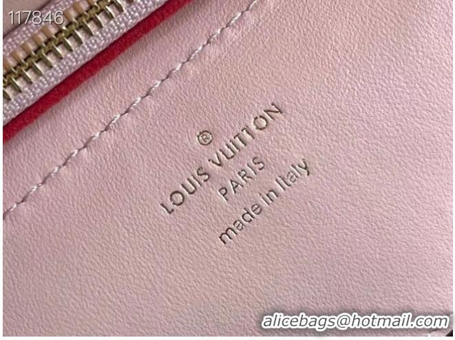 Shop Promotional Louis Vuitton Monogram Empreinte POCHETTE COUSSIN M80834 Pink