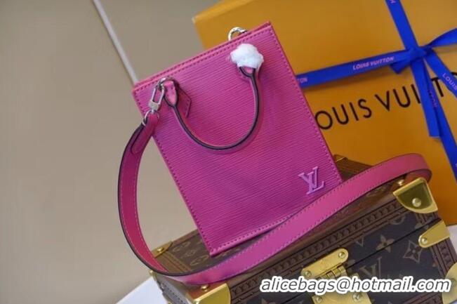 Well Crafted Louis Vuitton PETIT SAC PLAT M80168 Pondichery Pink