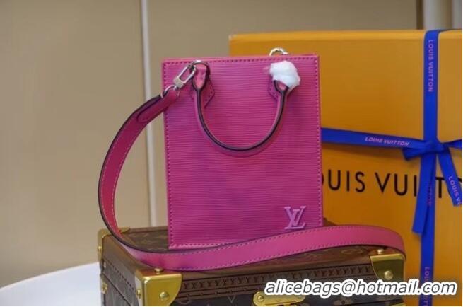 Well Crafted Louis Vuitton PETIT SAC PLAT M80168 Pondichery Pink