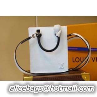 Popular Style Louis Vuitton PETIT SAC PLAT M80168 white&black