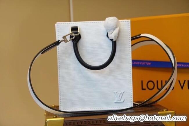 Popular Style Louis Vuitton PETIT SAC PLAT M80168 white&black