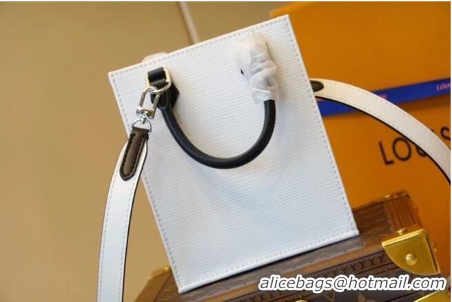 Popular Style Louis Vuitton PETIT SAC PLAT M80168 white&black