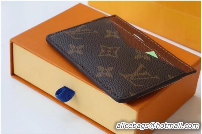 Luxury Cheap Louis Vuitton Monogram Canvas NEO CARD HOLDER N60166