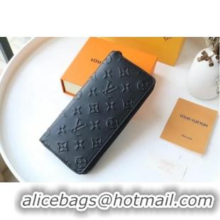 Inexpensive Louis Vuitton ZIPPY WALLET VERTICAL M62902 black