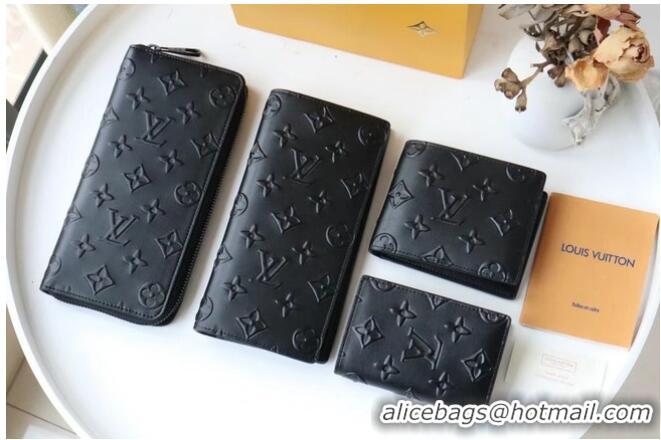 Inexpensive Louis Vuitton ZIPPY WALLET VERTICAL M62902 black