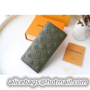 Top Quality  Louis Vuitton BRAZZA WALLET M62900 Khaki