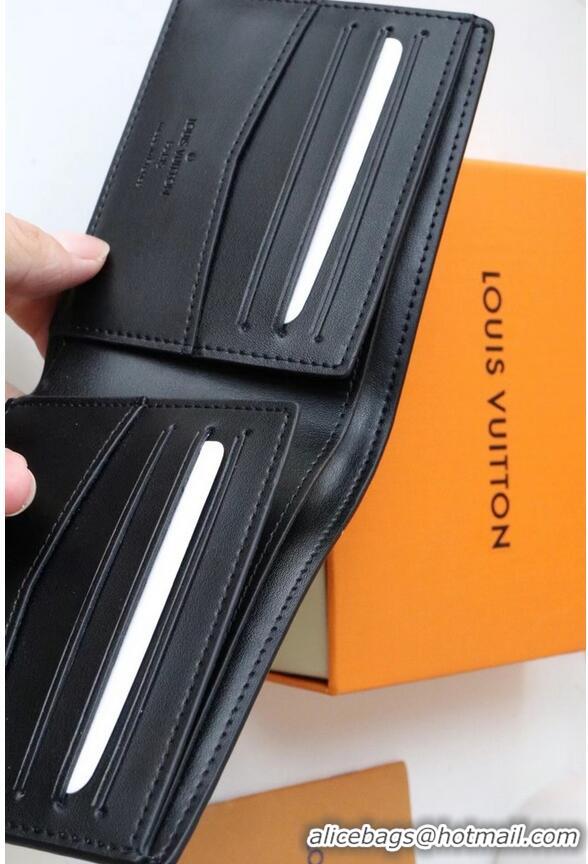 Reasonable Price Louis Vuitton ORGANIZER SLENDER WALLET M60332 Black