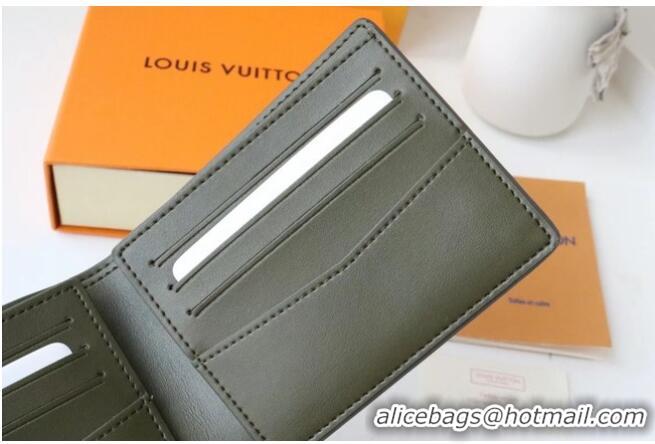 Market Sells Louis Vuitton ORGANIZER SLENDER WALLET M60332 Khaki