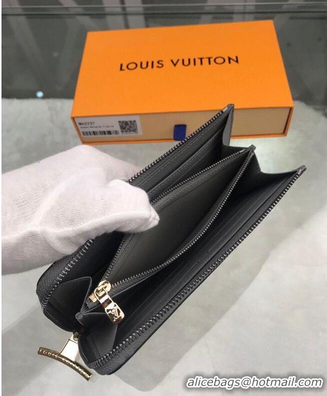 Shop Grade Louis Vuitton Monogram Titanium Cosmos Canvas Mens ZIPPY WALLET M63237 Gray