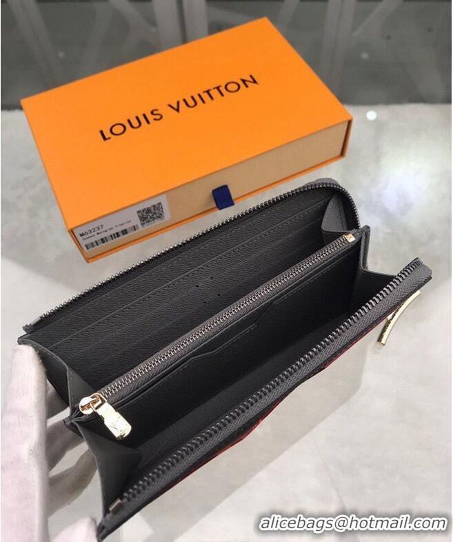 Shop Grade Louis Vuitton Monogram Titanium Cosmos Canvas Mens ZIPPY WALLET M63237 Gray