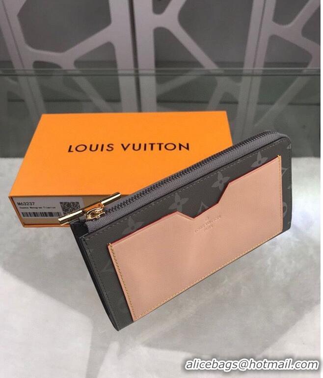 Shop Grade Louis Vuitton Monogram Titanium Cosmos Canvas Mens ZIPPY WALLET M63237 Gray