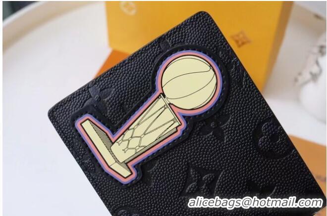 Promotional Louis Vuitton LVXNBA MULTIPLE WALLET M80624 Black