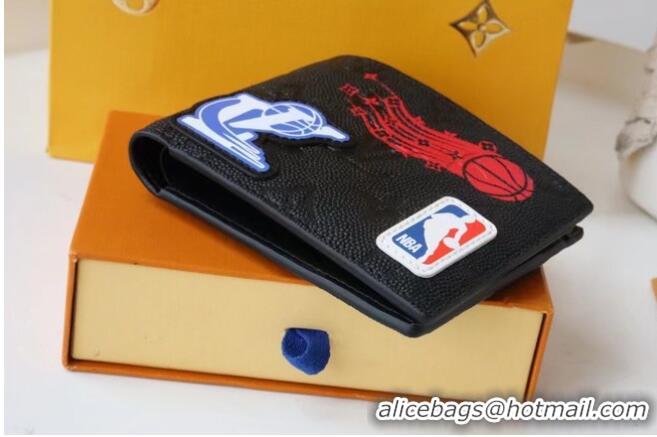 Promotional Louis Vuitton LVXNBA MULTIPLE WALLET M80624 Black