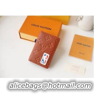 Market Sells Louis Vuitton LVXNBA POCKET ORGANIZER M80545 BROWN