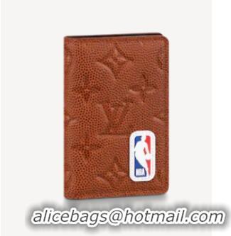 Market Sells Louis Vuitton LVXNBA POCKET ORGANIZER M80545 BROWN