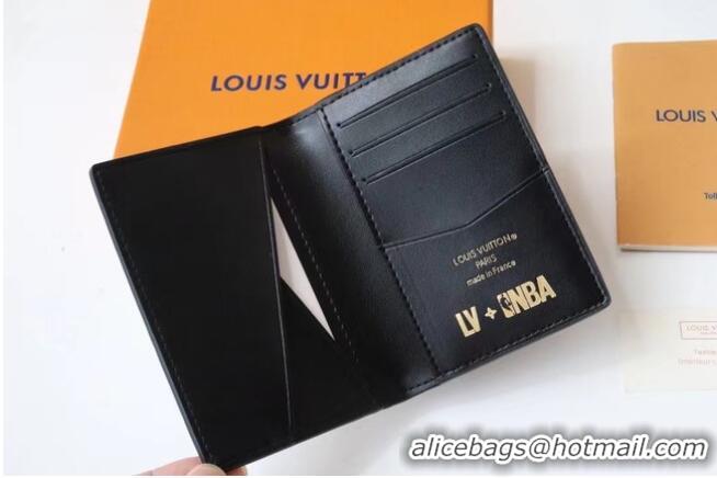 Top Quality Louis Vuitton LVXNBA POCKET ORGANIZER M80615 BLACK