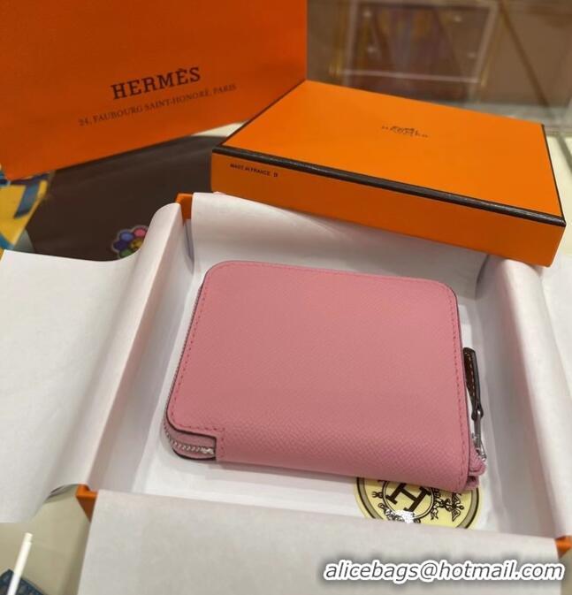 Youthful Perfect Hermes Constance Wallets espom leather H2298 Pink