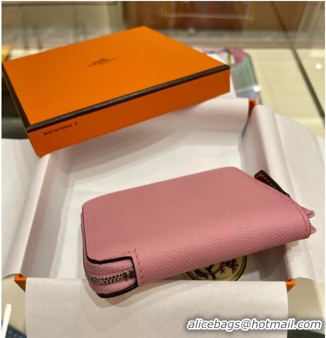 Youthful Perfect Hermes Constance Wallets espom leather H2298 Pink