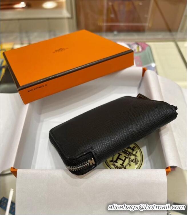 Luxury Discount Hermes Constance Wallets espom leather H2298 black