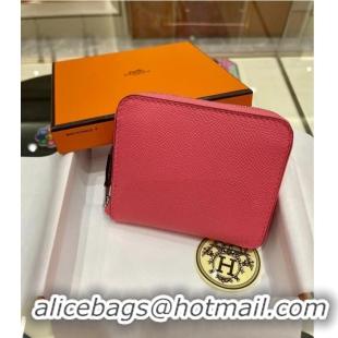 Buy Fashionable Hermes Constance Wallets espom leather H2298 Rose