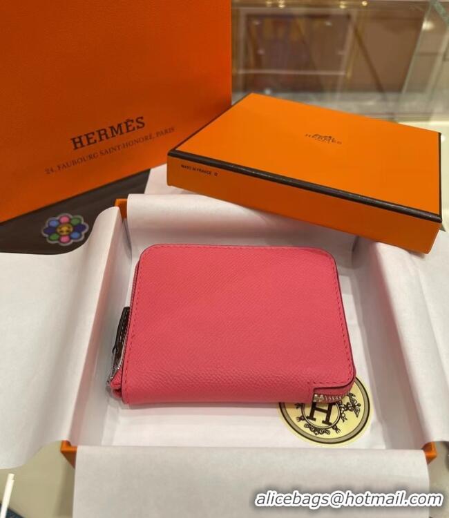 Buy Fashionable Hermes Constance Wallets espom leather H2298 Rose